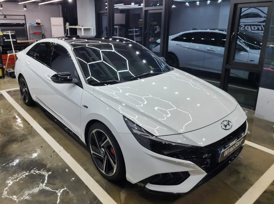 Hyundai Elantra CN7 vinyl wrap - Hyundai Elantra CN7 Vinyl Wrap Review — Cost & Results photo 5