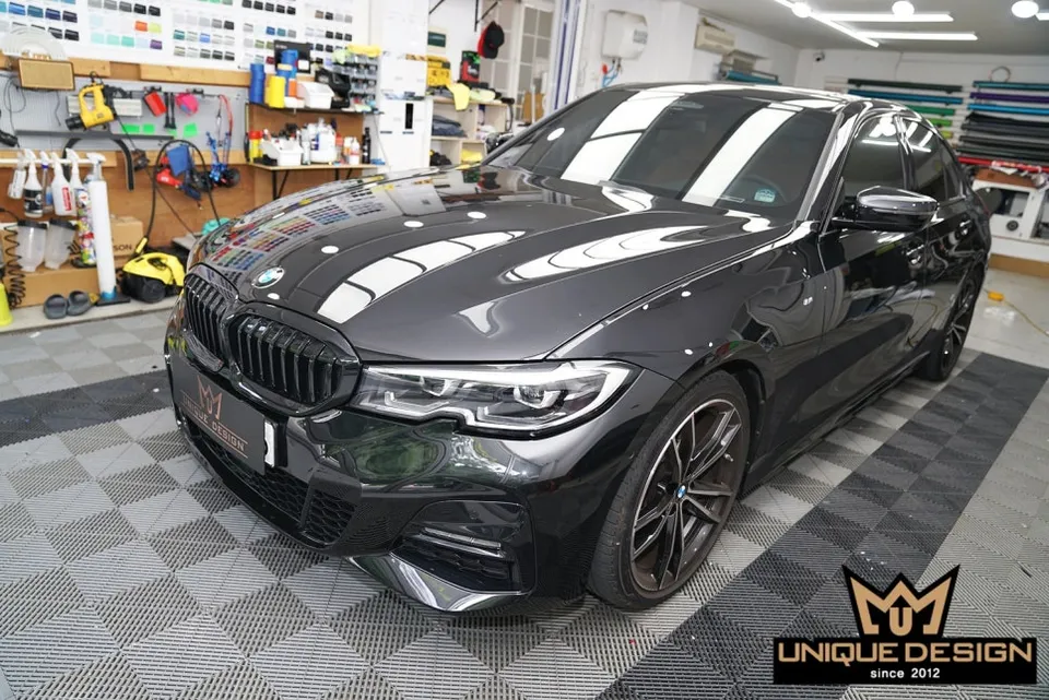 BMW 3 Seriesのガラスコーティング事例 施工写真 2-2