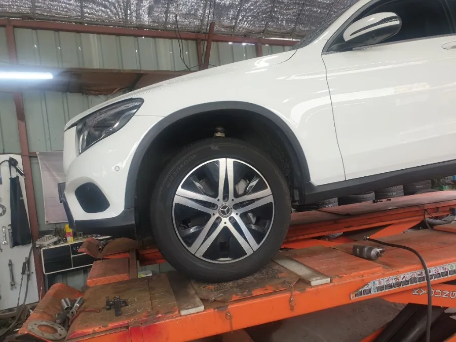 Mercedes-Benz GLE wheel repair - Mercedes-Benz GLE Wheel Repair & Painting Review photo 3