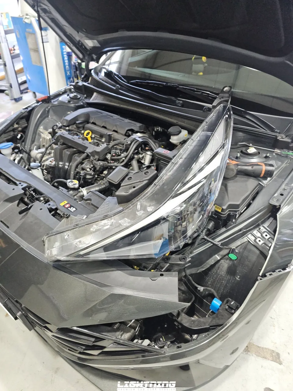 Hyundai Elantraのカーフィルム施工事例|費用目安・仕上がり 施工写真 2-2