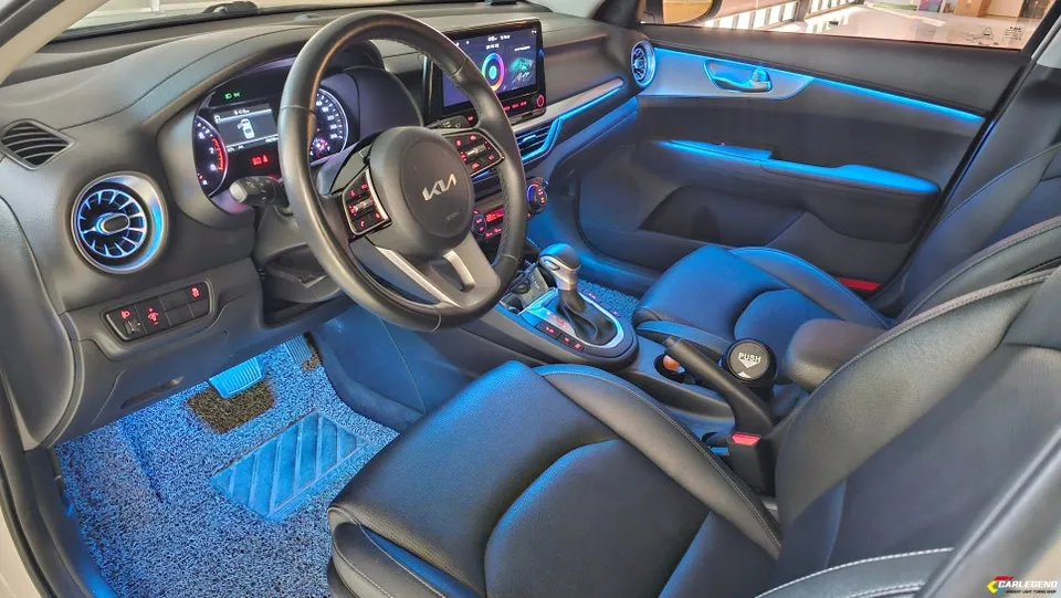 Kia K3 ambient lighting - Kia K3 Ambient Lighting Review: Custom Install Cost photo 3