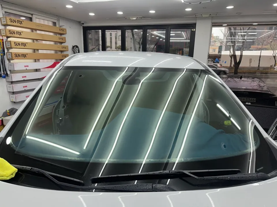 Renault Korea QM6のカーフィルム施工事例 施工写真 2