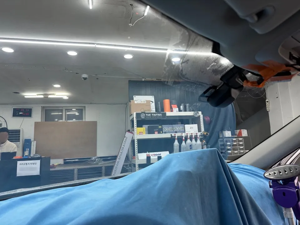 Renault Korea QM6のカーフィルム施工事例 施工写真 4