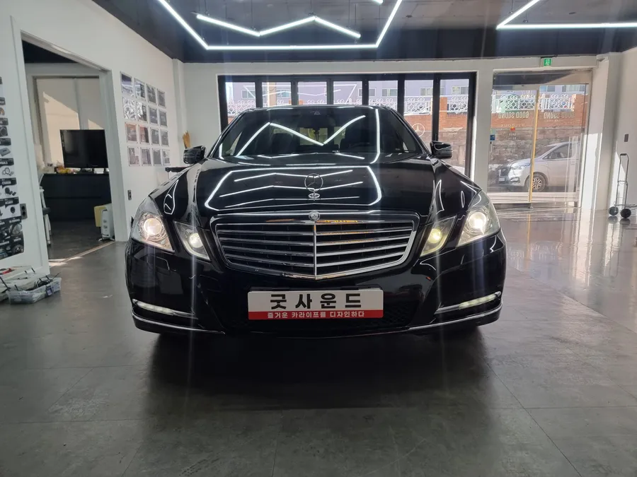 Mercedes-Benz E-Class W212 android head unit installation result