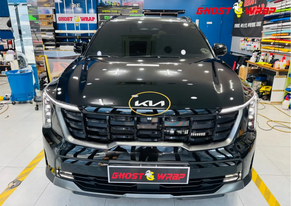 Kia Sorentoのカーラッピング事例｜費用目安・仕上がり 施工写真 1-2