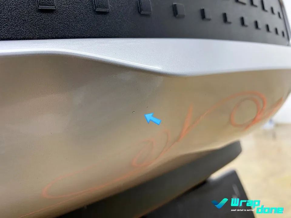 Hyundai Casper Electricのカーラッピング事例 施工写真 5