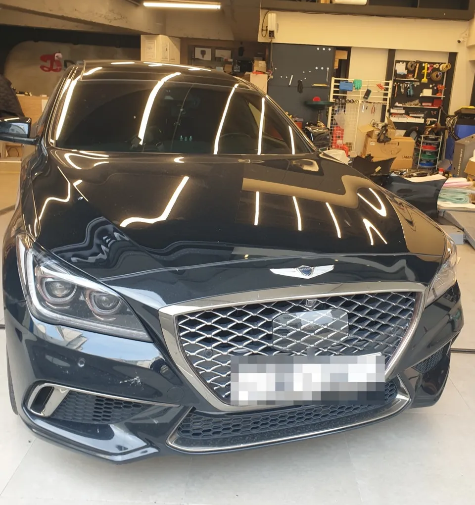 Genesis DH body repair installation result