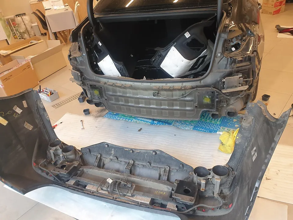 Genesis DH body repair - Genesis DH Body Repair & Painting Review — Perfect Finish photo 4