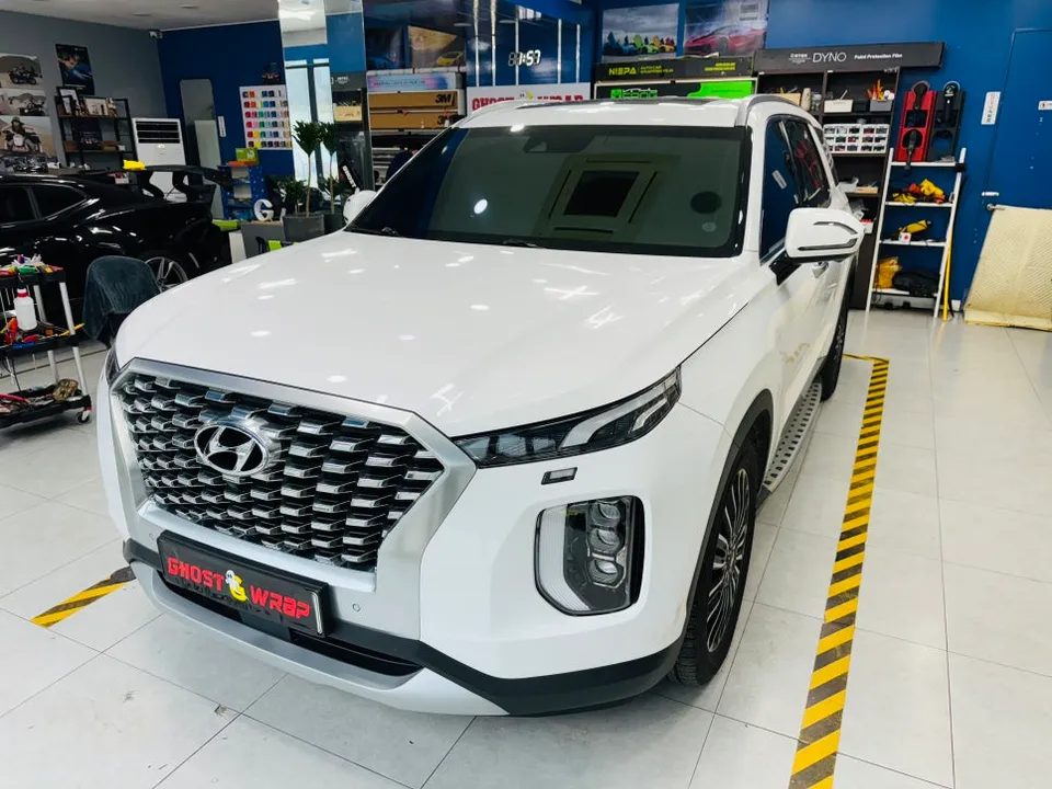 Hyundai Palisade vinyl wrap - Hyundai Palisade Vinyl Wrap Review — Enhanced Style photo 3