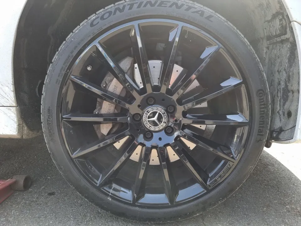 Mercedes-Benz CLS wheel repair - Mercedes-Benz CLS Wheel Repair & Painting Review: Cost & Results photo 4
