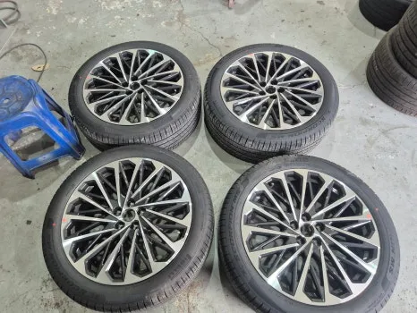 Hyundai Palisade wheel repair - Hyundai Palisade Wheel Repair: Glossy Black Coating Review photo 4