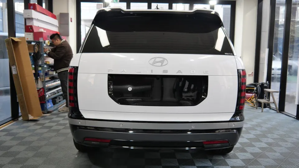 Hyundai Palisade LX3のPPF施工事例：費用目安と仕上がり 施工写真 1-1