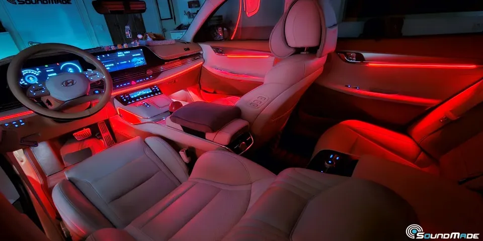 Hyundai Grandeur IG ambient lighting - Hyundai Grandeur IG Ambient Lighting Review — Cost & Results photo 3