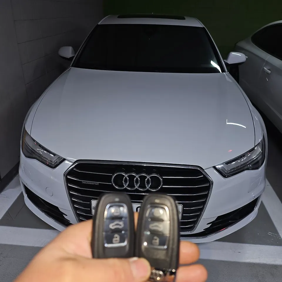 Audi A6 C7 oem options installation result