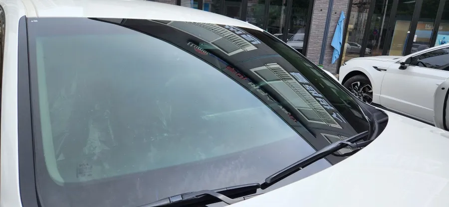Kia K8のドラレコ取付事例|韓国での施工参考 施工写真 2-2