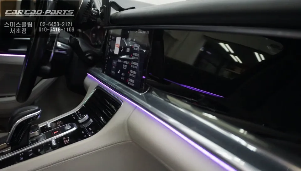Porsche Panamera ambient lighting - Porsche Panamera Ambient Lighting Review — Enhanced Interior Mood photo 4