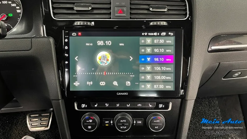 Kia K7のAndroid Auto・CarPlay取付事例 施工写真 6