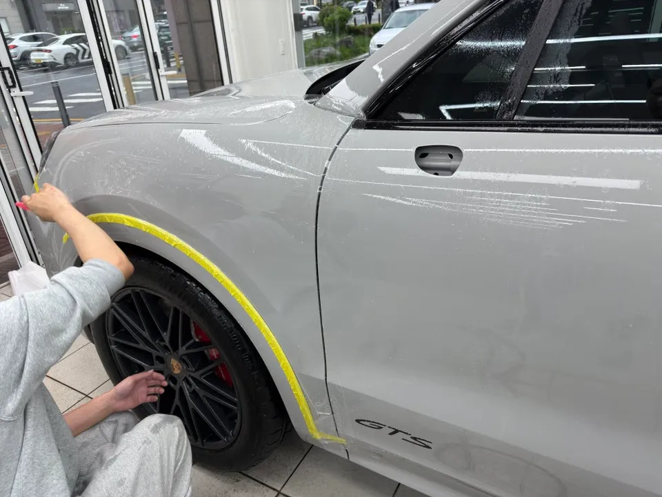 Porsche Cayenne ppf - Porsche Cayenne PPF Review - STEK DynoShield Full Wrap photo 3