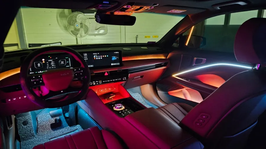 Kia K8 ambient lighting - Kia K8 Ambient Lighting Review: Cost & Results photo 4