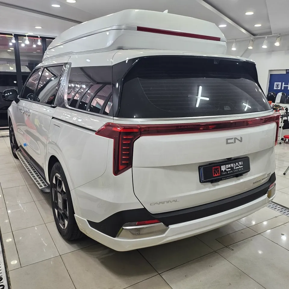 Kia Carnival Hi-Limousine PPF施工事例|韓国での実例 施工写真 2-2