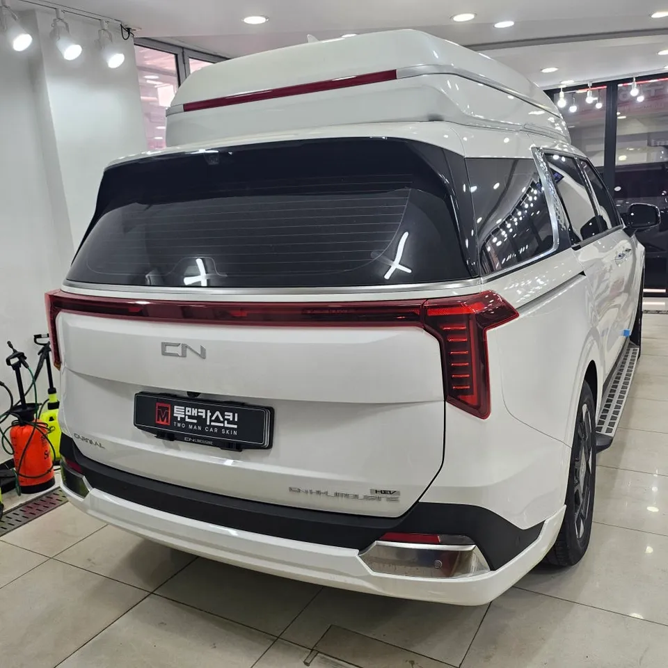 Kia Carnival Hi-Limousine PPF施工事例|韓国での実例 施工写真 3-2