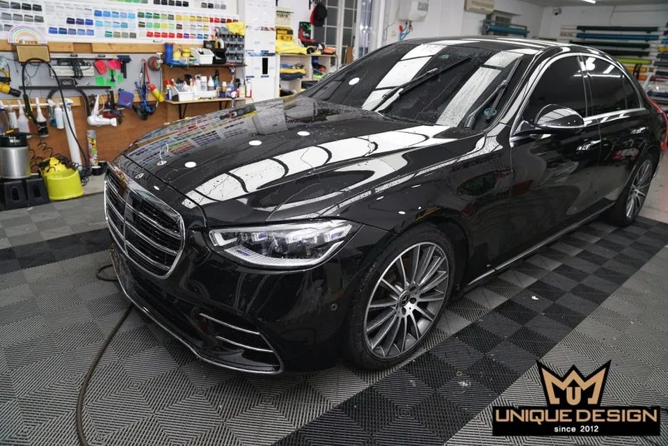 メルセデス・ベンツ Sクラス W223 PPF施工事例|費用目安・仕上がり 施工写真 3-3
