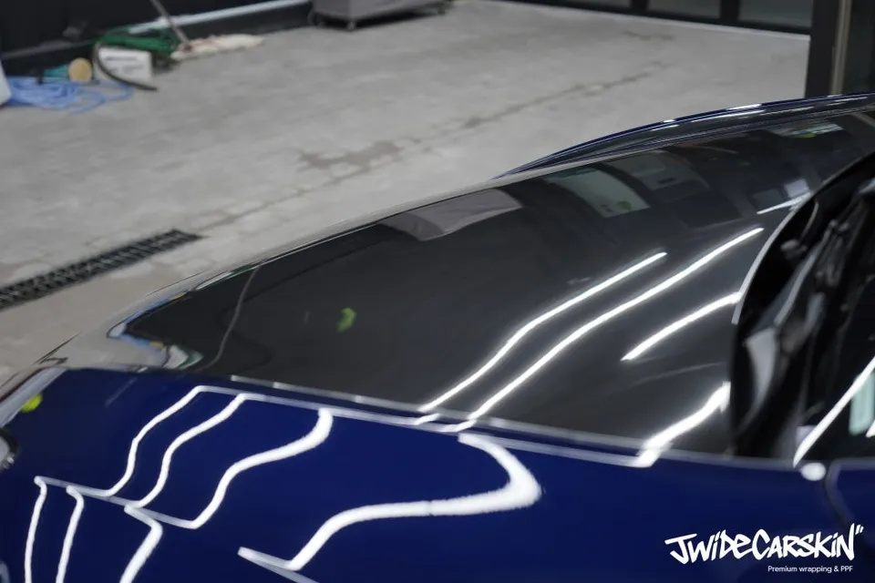 Tesla Model YのPPF施工事例 施工写真 2-2