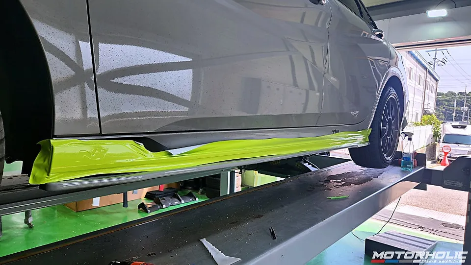 Hyundai Elantra Nのカーラッピング事例 施工写真 3