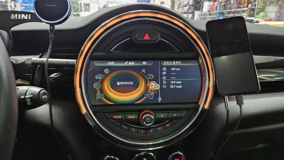 MINI MINI Cooper android head unit installation result