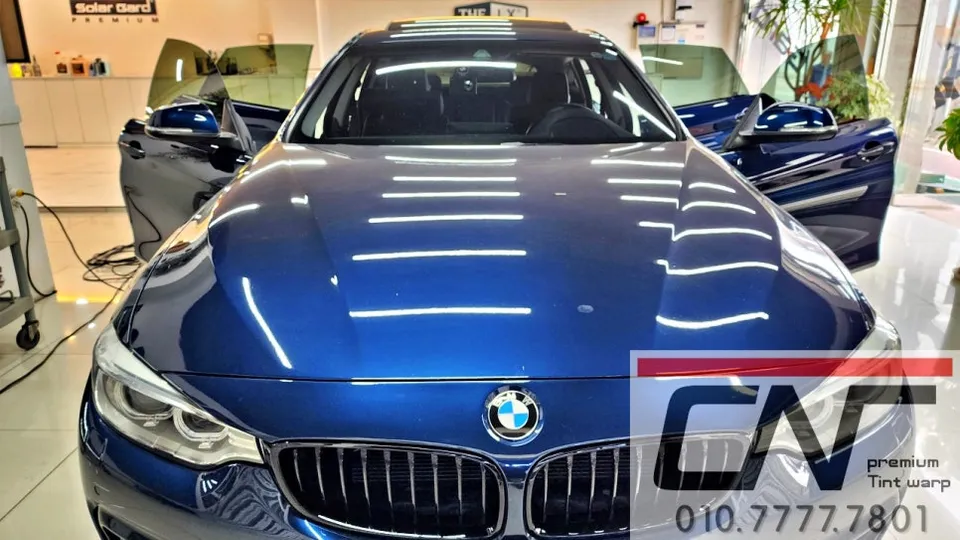 BMW 4 Series G22 カーフィルム施工事例|費用目安・仕上がり 施工写真 2-1
