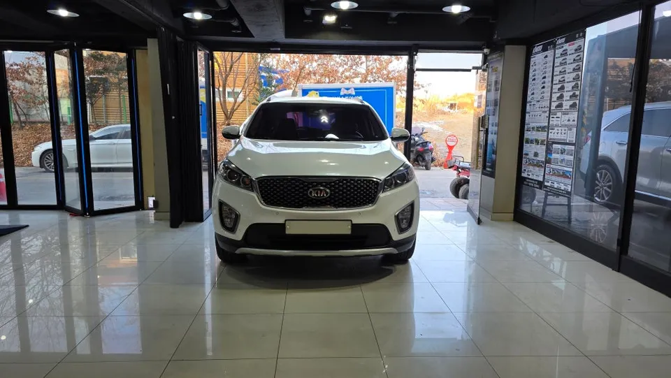 Kia Sorento dash cam installation result