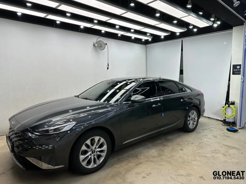 Kia K8のカーフィルム施工事例｜費用目安・仕上がり 写真