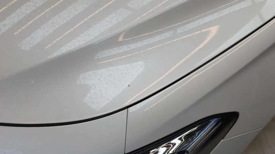 Hyundai Azeraのガラスコーティング事例 施工写真 3-1