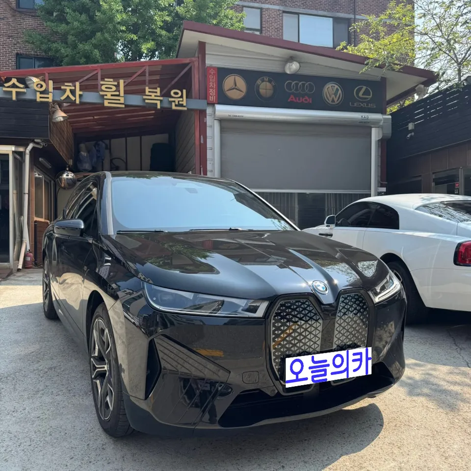 BMW iX M60 Wheel Repair Review — Matte Finish Curb Rash Restored photo 2