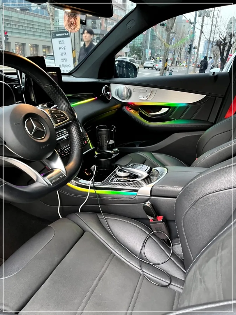 Mercedes-Benz GLC ambient lighting - Mercedes-Benz GLC Ambient Lighting Review: Cost & Results photo 6