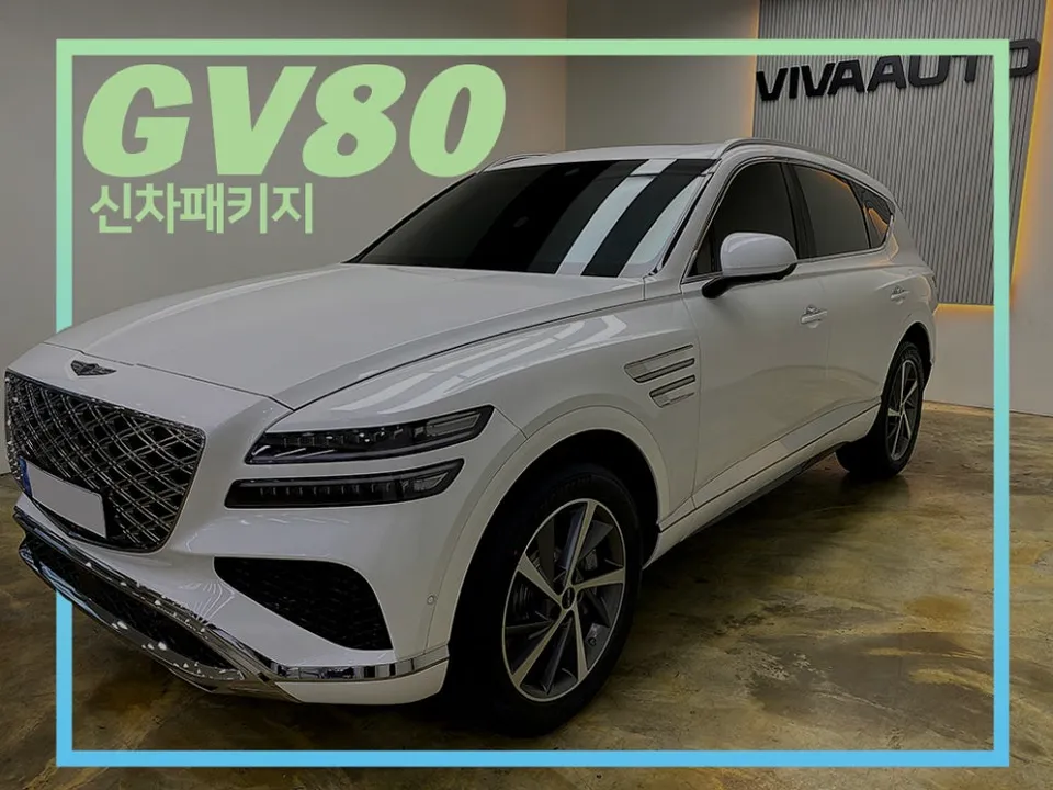 Genesis GV80 new car package installation result