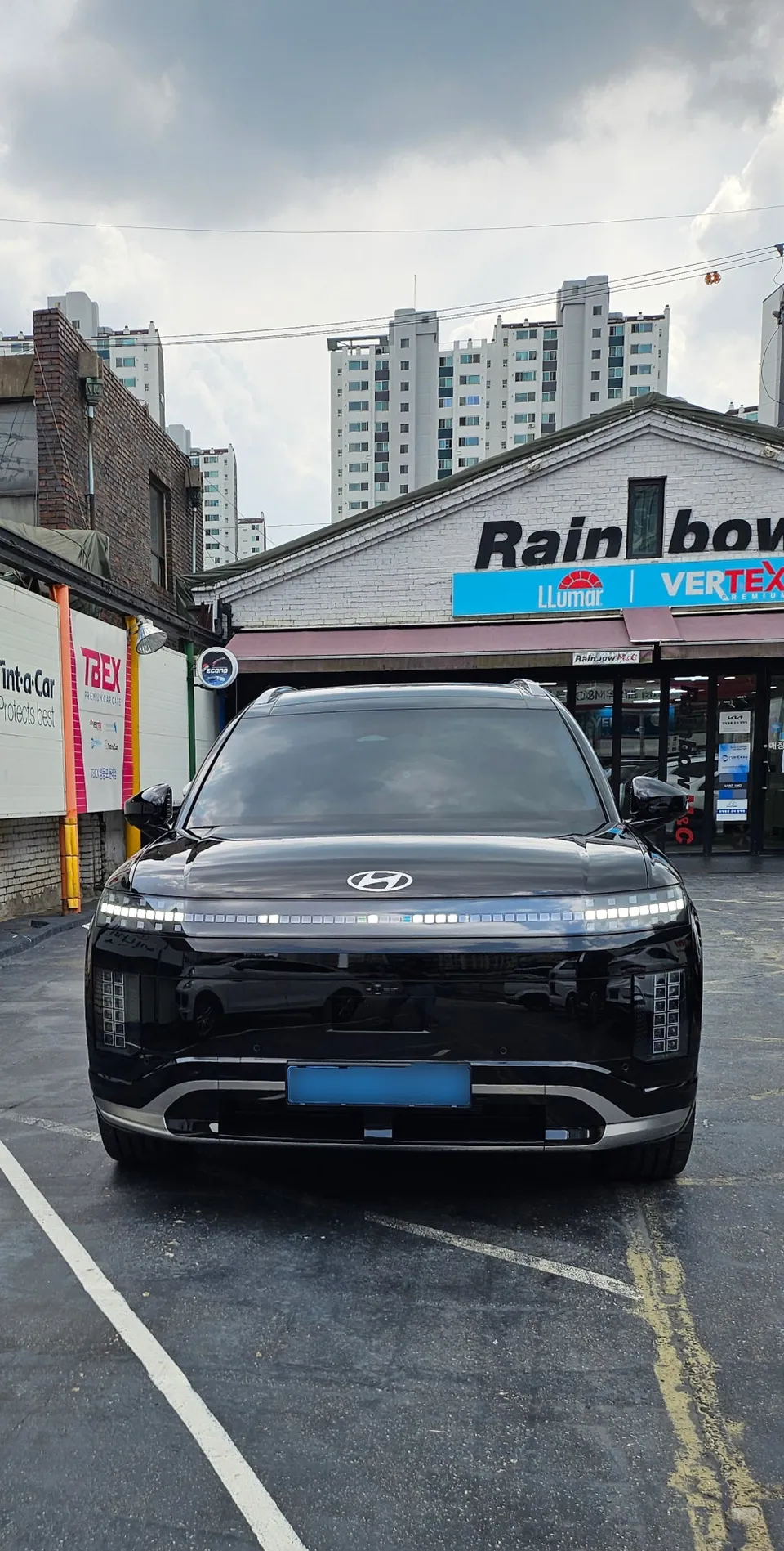 Hyundai IONIQ 9のカーフィルム施工事例｜費用目安・仕上がり 施工写真 2-1