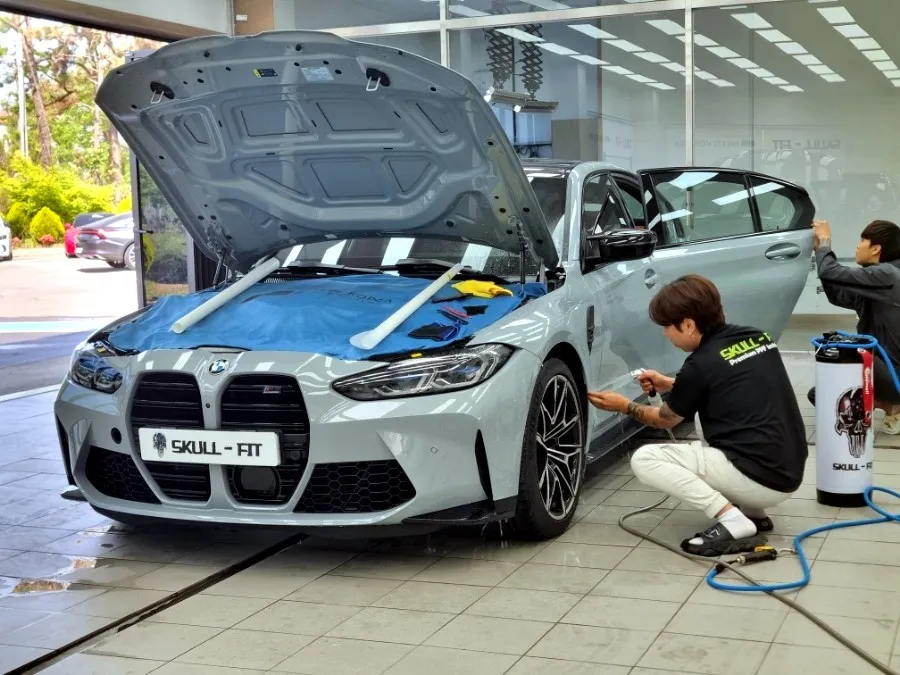 BMW M3 PPF施工事例|費用目安と仕上がり 施工写真 1-3
