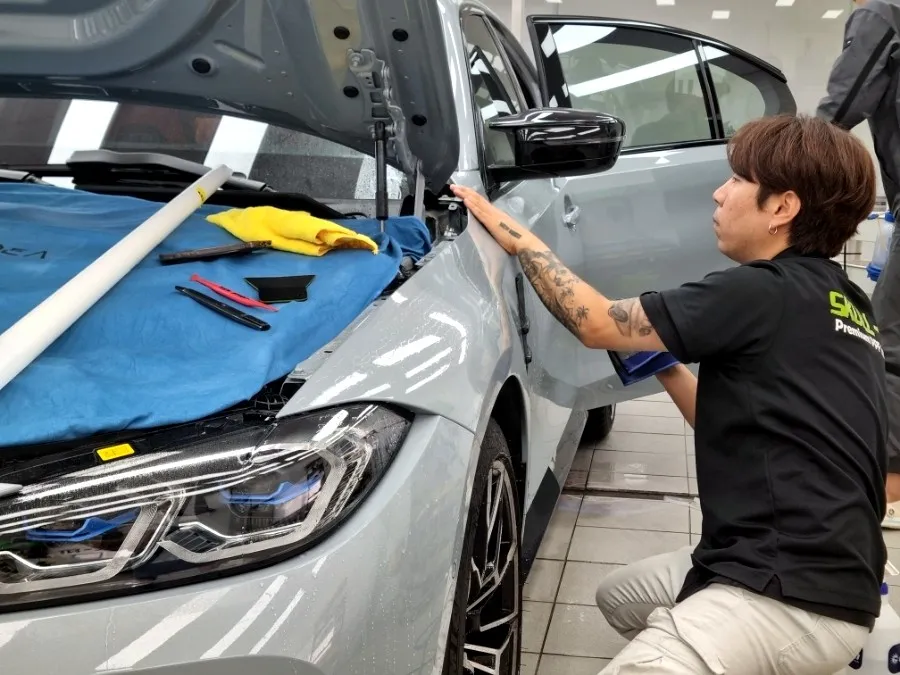 BMW M3 PPF施工事例|費用目安と仕上がり 施工写真 3-3