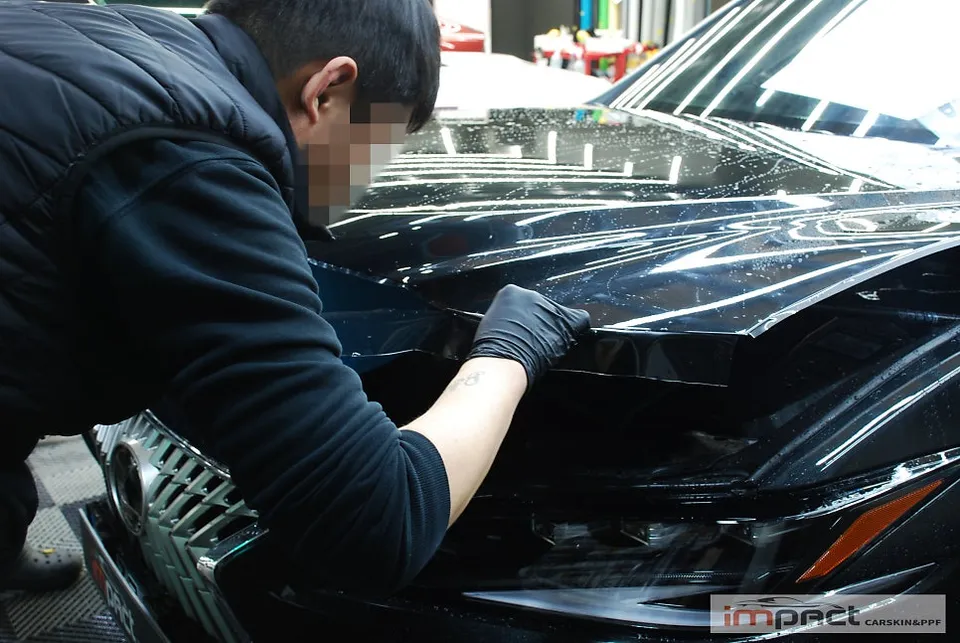 Lexus ES 300h PPF施工事例｜費用目安と仕上がり 施工写真 3-2
