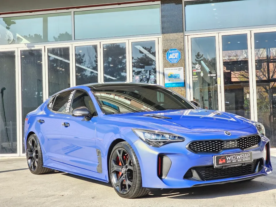 Kia Stinger PPF施工事例｜カメレオンフィルムで個性を演出 写真