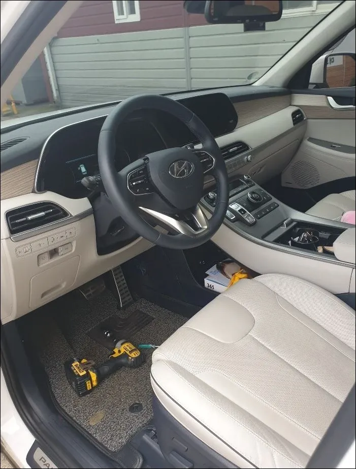 Hyundai Palisade Steering Wheel Customization Review photo 2