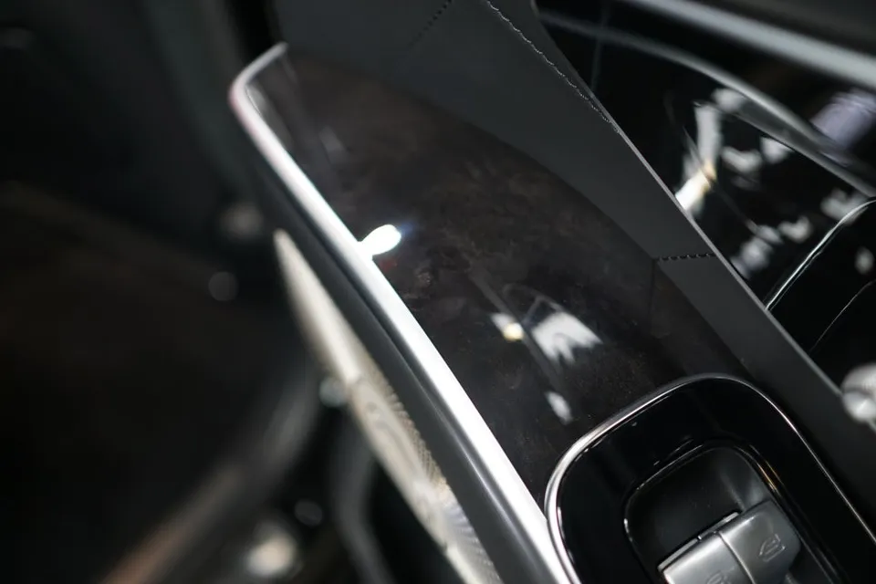 Mercedes-Benz S-Class W223 interior customization - Mercedes-Benz S-Class W223 Piano Black Trim Upgrade Review photo 6