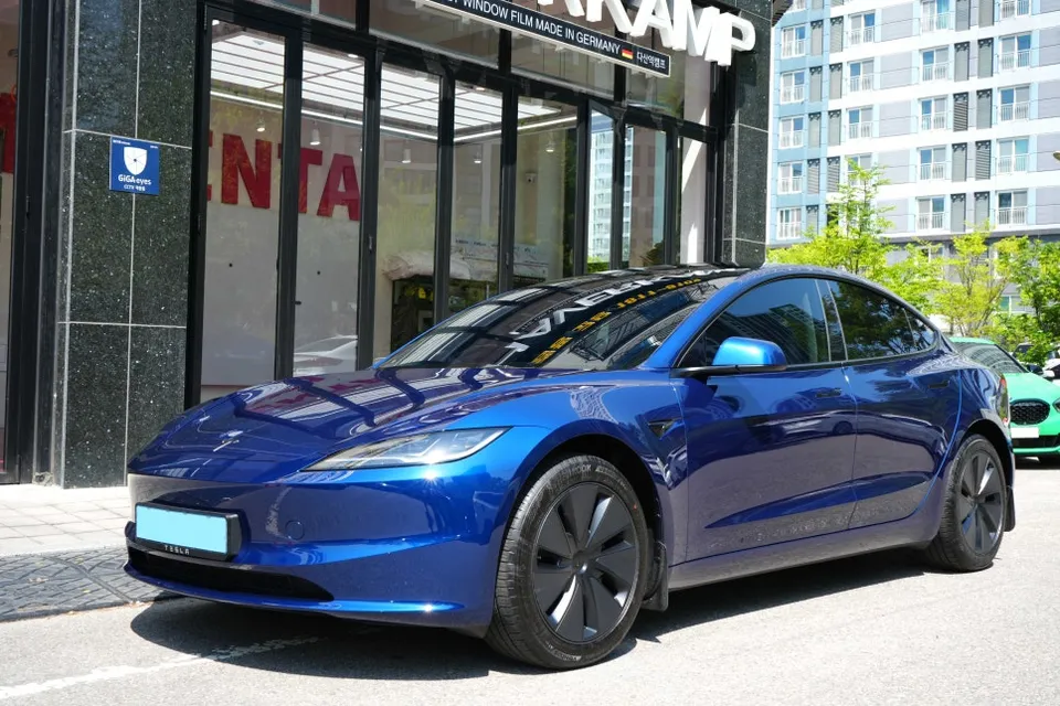 Tesla window tinting review