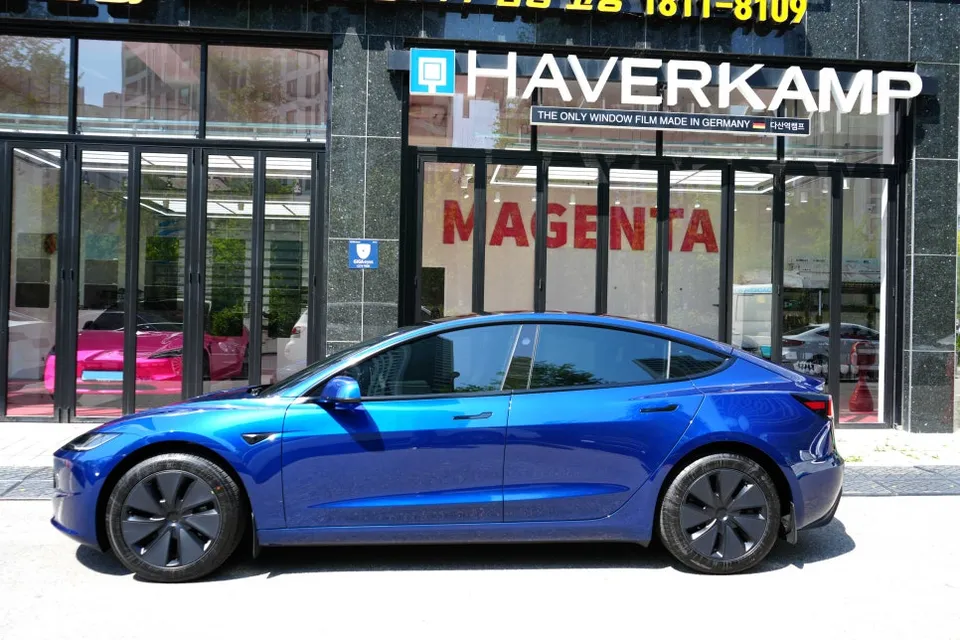Tesla window tinting - Tesla Model 3 Tinting 45% 30% Review: Brightness Choice photo 3