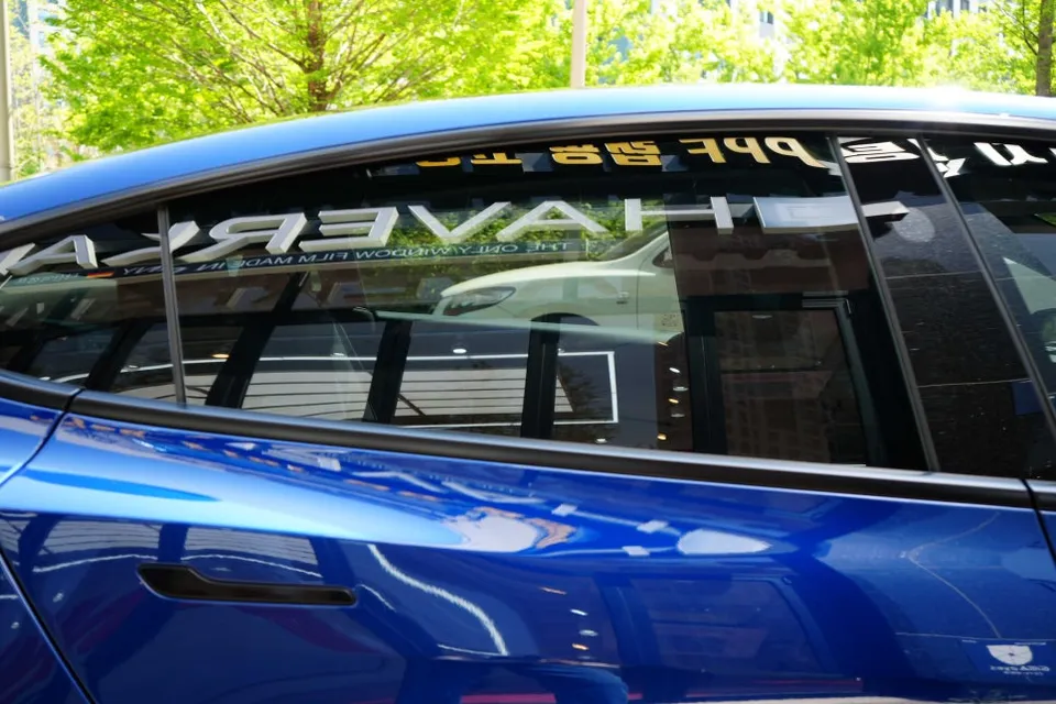 Tesla window tinting - Tesla Model 3 Tinting 45% 30% Review: Brightness Choice photo 7