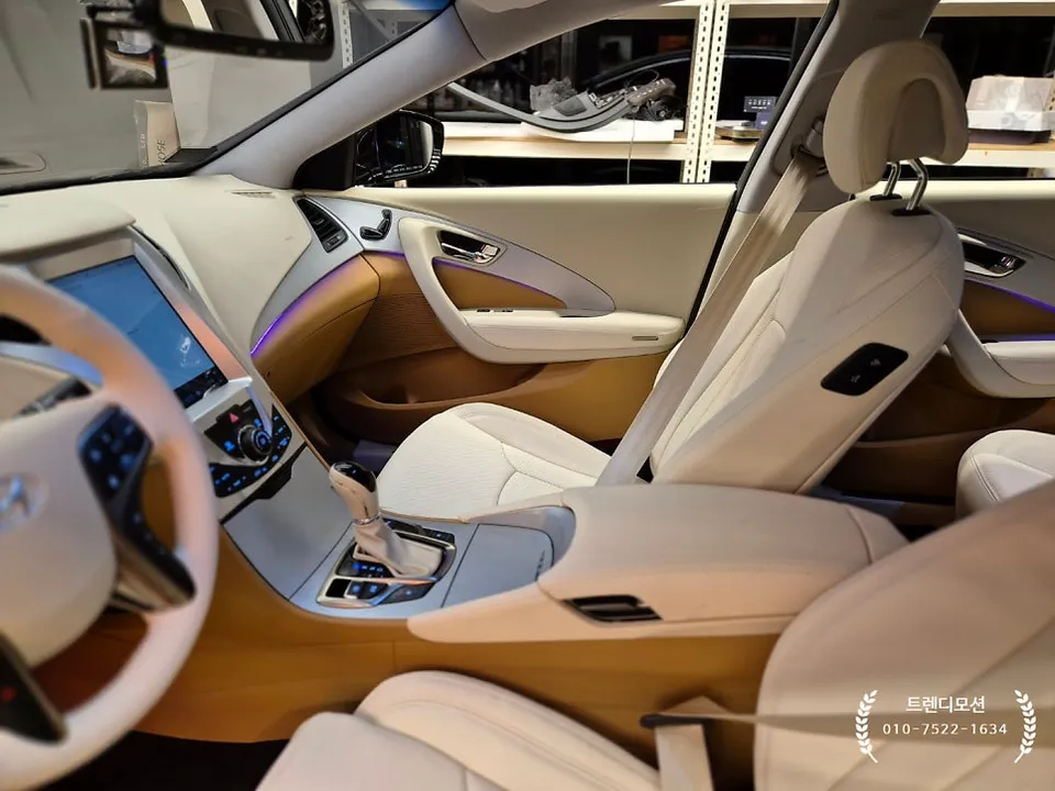 Hyundai Grandeur HG interior customization - Hyundai Grandeur HG Interior Customization Review — Cost photo 4