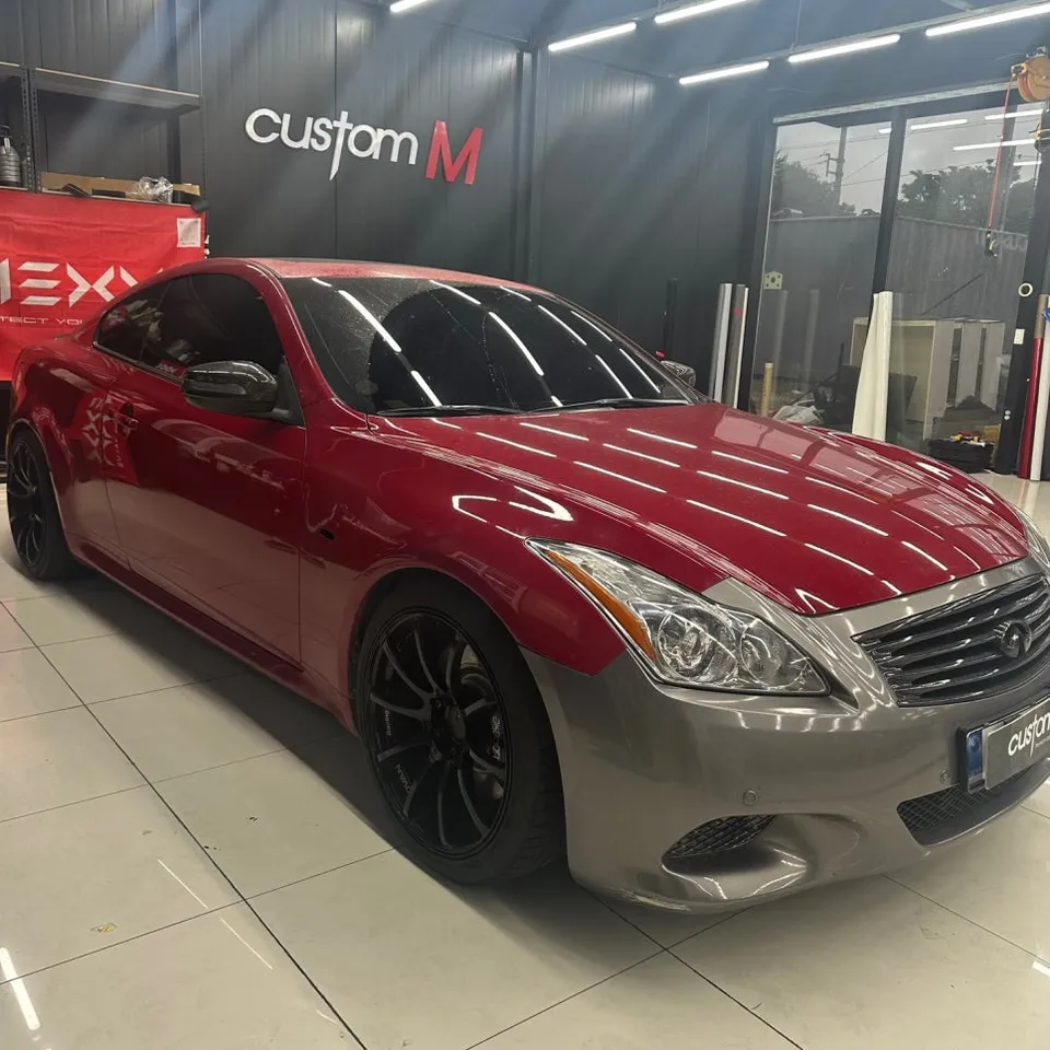 Infiniti Q50のカーラッピング事例|費用目安・仕上がり 施工写真 2-2
