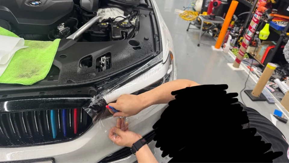 BMW 5 Series PPF施工事例｜費用目安と仕上がり 施工写真 2-2