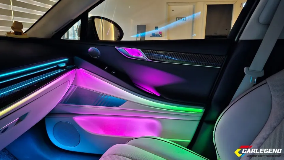 Genesis G80 RG3 ambient lighting - Genesis G80 Ambient Lighting Upgrade Review photo 3